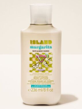 Bath & Body Works Island Margarita Body Lotion - Cream with Lime & Aqua Accents